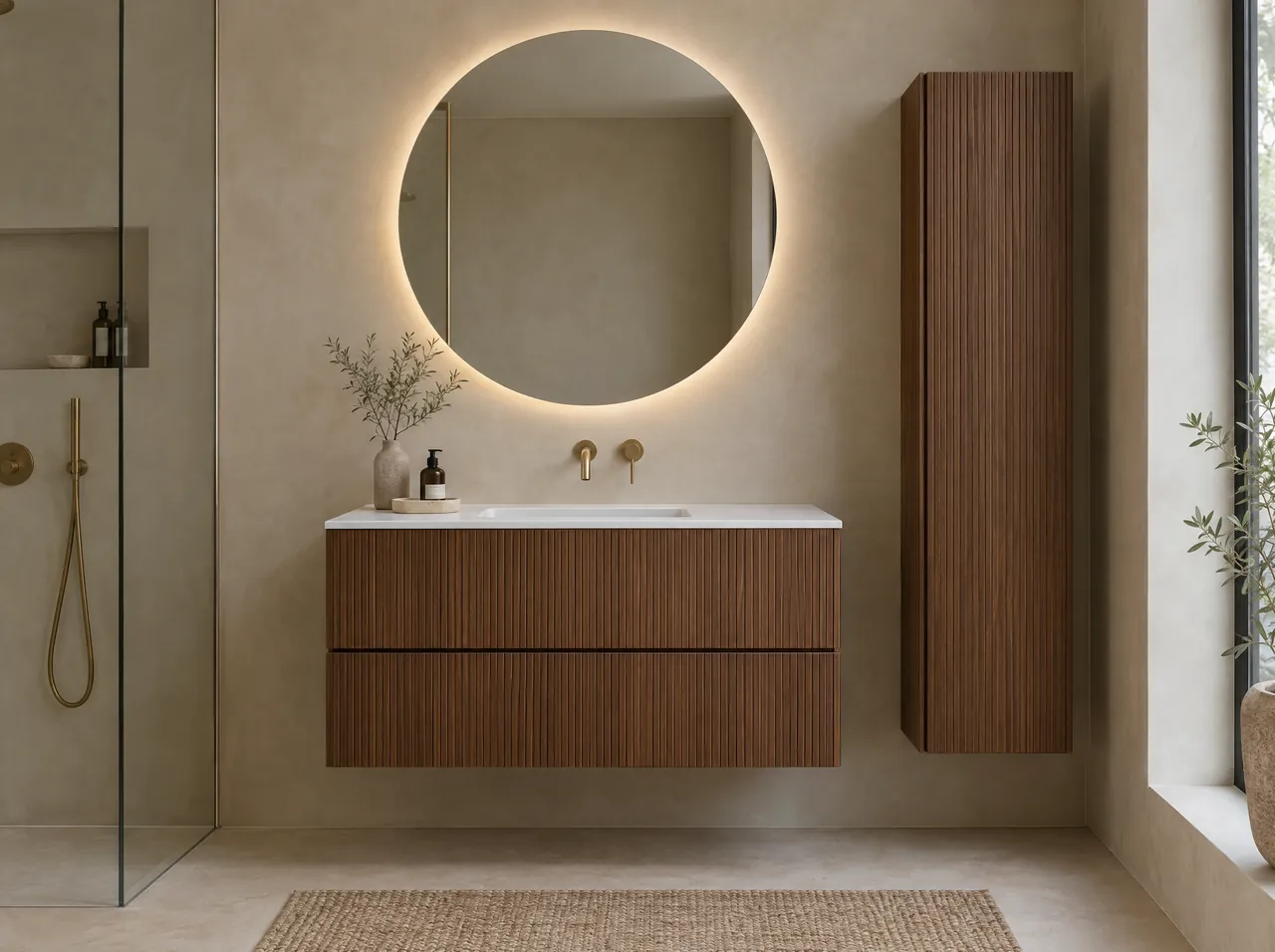 Mobile bagno sottolavabo