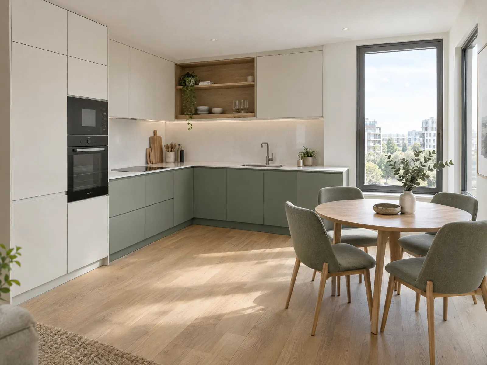 Concept 3D: Cuisine de logement collectif