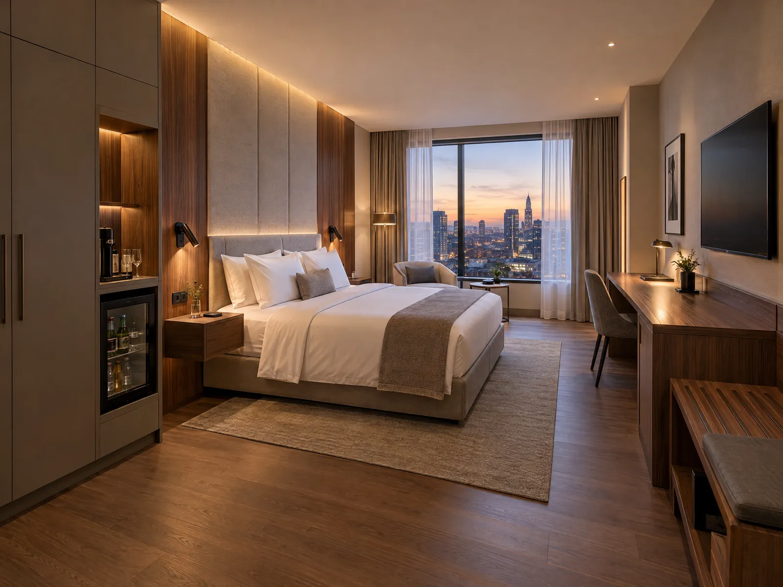 Concept 3D: Chambre d'hôtel