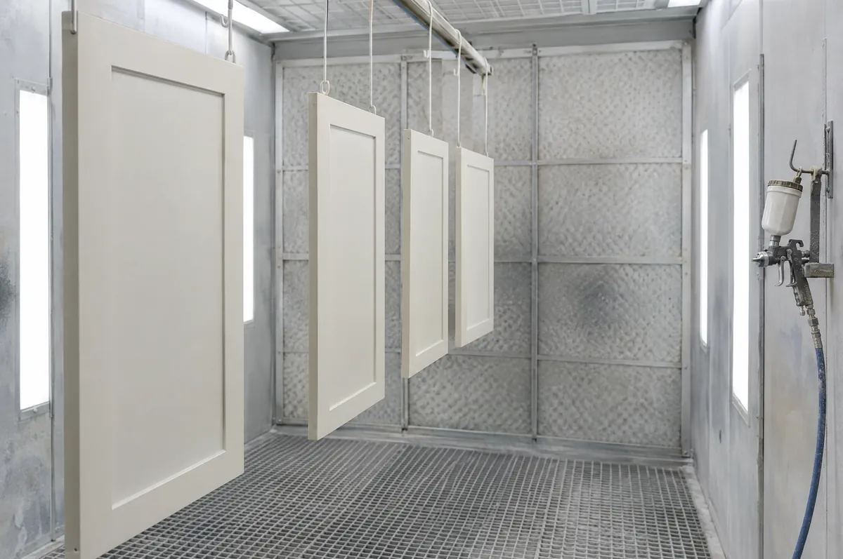 Cabina de pintura y lacado